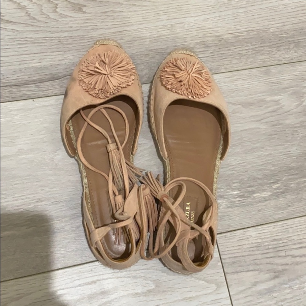 Aquazurra Pink espadrille
